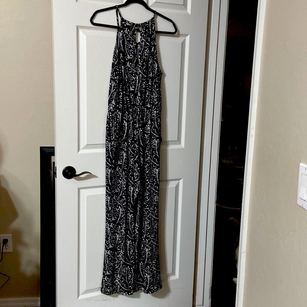 Gold ray jumpsuit size L petite.